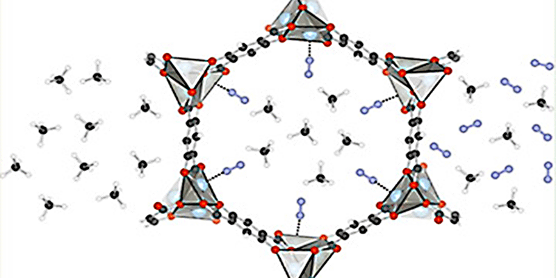 Computational Design of a New MOF for N<sub>2</sub>/CH<sub>4</sub> Separations